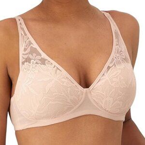 Bali Breathe Cotton Modal Wireless T-Shirt Bra, size Medium
